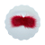 Pompom Bigode de Pelúcia 7cm | Cor: 250 Red - Imagem 1