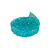 Manta de Strass Termocolante 1cm x 40cm | Cor: Azul Tiffany - Imagem 2