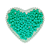 Pompom Mini 10mm C/ 100 unidades | Cor: Verde Escuro - Imagem 1