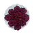 Flor de Tecido 3cm | 3 Unidades | Cor: Vinho - Imagem 1