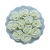 Flor de Tecido 3cm | 3 Unidades | Cor: Off White - Imagem 1