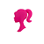 Aplique Emborrachado da Barbie - Imagem 2