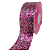 Fita Lonita Flocada 40mm | 1 Metro | Multicolor Rosa - Imagem 2