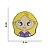 Aplique Emborrachado Rosto Princesas Disney | Rapunzel - Imagem 2