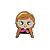 Aplique Emborrachado Rosto Princesas Disney | Anna - Imagem 1