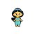 Aplique Emborrachado Yama Princesas da Disney | Jasmine - Imagem 1