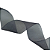 Fita Organza / Voal Nº9 38mm | 5 Metros | Cor: Preto - Imagem 2