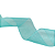 Fita Organza / Voal Nº9 38mm | 5 Metros | Cor: Verde - Imagem 2