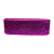 Fita Veludo Glitter Lurex Esponjada Yama | 38mm | 2 Metros | Cor: Pink - Imagem 1