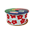 Fita Pesponto Sinimbu Pompom Flores | 38mm | 10 Metros | Cor: Vermelho - Imagem 1