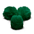 Pompom Pelúcia 70mm | Verde Bandeira - Imagem 2