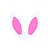 Aplique Emborrachado Orelha de Coelho da Páscoa - Imagem 3