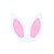 Aplique Emborrachado Orelha de Coelho da Páscoa - Imagem 4
