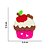 Aplique Emborrachado de Doce Cupcake Maçã - Imagem 2