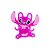 Aplique Emborrachado Personagem Stitch e Angel - Imagem 3
