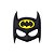 Aplique Emborrachado de Super-Herói Batman - Imagem 1