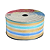 Fita Decorativa Organza Sinimbu REF 1939 | Nº9 | 38mm | Cor: Rústico Azul - Imagem 1
