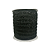 Fita Veludo Glitter Lurex Esponjada Yama | 10mm | 2 Metros | Cor: Preto - Imagem 1