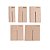 Kit 5 Gabaritos de MDF para Laços - Imagem 2