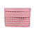 Kit Fita Pespontada Sinimbu com Pompom REF 1937 | 2 Metros de Cada Tamanho | Nº2 Nº5 Nº9 - Cor: Rosa - Imagem 1