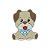 Aplique Emborrachado Cachorrinho Fazendinha - Imagem 1