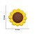 Aplique Emborrachado Junino Flor Girassol - Imagem 2