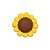 Aplique Emborrachado Junino Flor Girassol - Imagem 1
