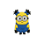 Aplique Emborrachado Personagem Minions Menina - Imagem 6