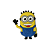 Aplique Emborrachado Personagem Minions Jerry - Imagem 1