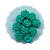 Pompom de Malha 25mm com 10 unidades | Verde Água - Imagem 1