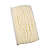Fita Mini Pompom 10mm | 1 Metro Cor: Off White - Imagem 1