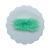 Pompom Bigode de Pelúcia 7cm | Cor: 530 Mint - Imagem 1