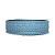 Fita de Renda Bordada 38mm | 1 Metro | Cor: Azul - Imagem 1
