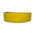 Fita de Veludo Cotelê 38mm | 1 Metro | Cor: Amarelo - Imagem 1