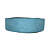 Fita de Veludo Cotelê 38mm | 1 Metro | Cor: Azul - Imagem 1
