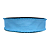 Fita Linha 3D com Borda Franzida 38mm | 1 Metro | Cor: Azul - Imagem 1