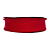 Fita Linha 3D com Borda Franzida 38mm | 1 Metro | Cor: Vermelho - Imagem 1