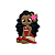 Aplique Emborrachado Personagem Moana Sentada - Imagem 1