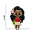 Aplique Emborrachado Personagem Moana - Imagem 2