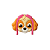 Aplique Emborrachado Personagem Patrulha Canina Skye - Imagem 1