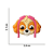 Aplique Emborrachado Personagem Patrulha Canina Skye - Imagem 2