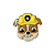 Aplique Emborrachado Personagem Patrulha Canina Rubble - Imagem 1