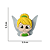 Aplique Emborrachado Personagem Princesa Sininho - Imagem 2