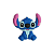 Aplique Emborrachado Personagem Stitch ou Angel - Imagem 3
