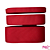 Fita Gorgurão MILI | 10 Metros | Cor: 235 Poppy Red - Imagem 1