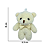 Urso de Pelúcia Marfim com Laço 8cm - Imagem 2