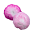 Pompom Pelúcia Matizado 8cm com Elástico - Imagem 1