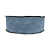 Fita Veludo com Gotas de Strass Yama 38mm | Metro | Cor: Azul Jeans - Imagem 1