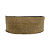 Fita Veludo com Gotas de Strass Yama 38mm | Metro | Cor: Camelo - Imagem 1