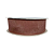 Fita Organza Foil Dourado Yama 38mm | Metro | Cor: Nude - Imagem 1